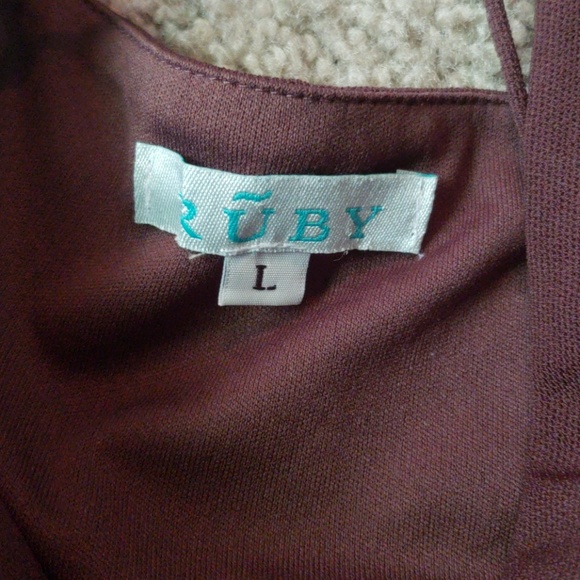 Ruby L Brown Dress - Picture 3 of 5